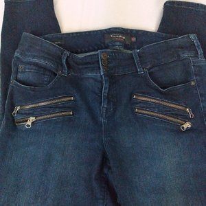 Torrid Distressed Stretch Jegging Denim Jeans